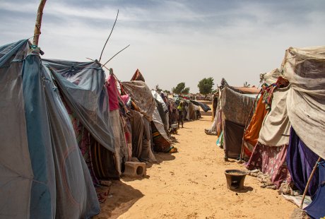 Refugee camp